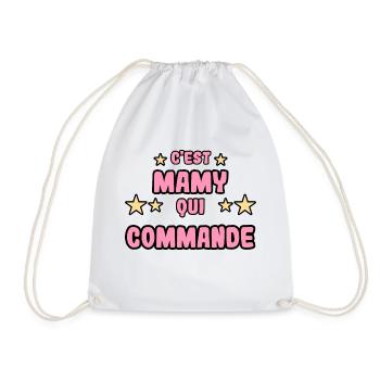 C'est mamy qui commande - Sac de sport léger - blanc - Devant