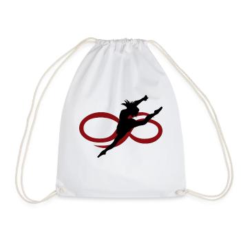 Danse Musique de danse - Sac de sport léger - blanc - Devant