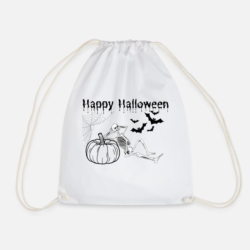 Happy Halloween 1 - Turnbeutel - Weiß