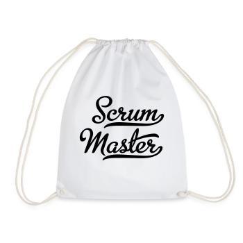 Scrum Master - Drawstring Bag - white - Front