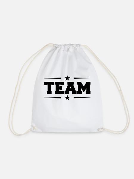 team - Turnbeutel - Weiß