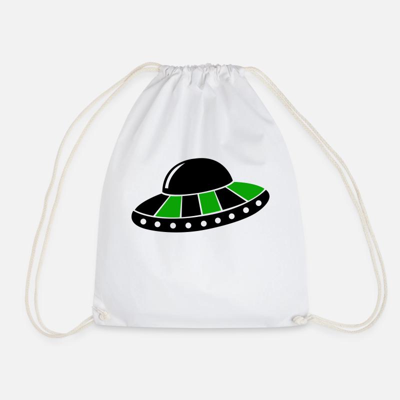 ufo - Turnbeutel - Weiß