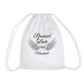 Love T shirt 4500px X 5400px T Shirts Sweatshirts - Drawstring Bag - white - Front