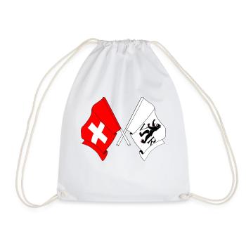 Pavillon Suisse, Appenzell Rhodes-Extérieures - Sac de sport léger - blanc - Devant