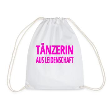 Tänzerin - Turnbeutel - Weiß - Vorne