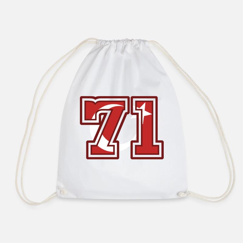 Kırıkkale - Drawstring Bag - white