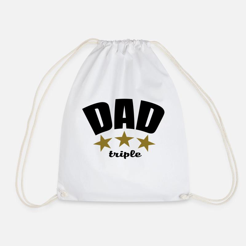 TRIPLE DAD - Turnbeutel - Weiß
