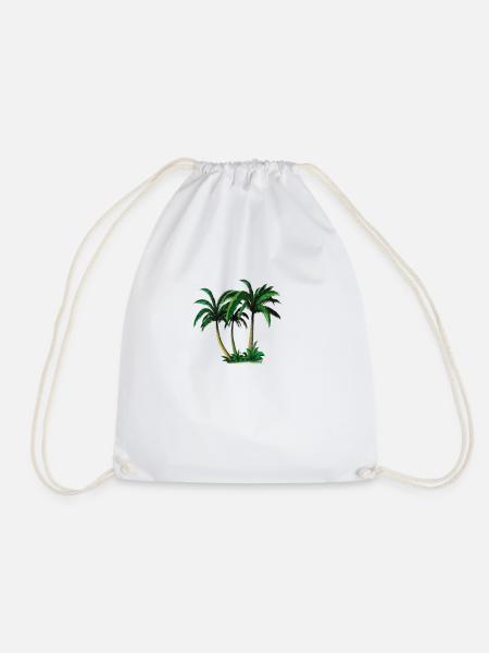palms - Turnbeutel - Weiß