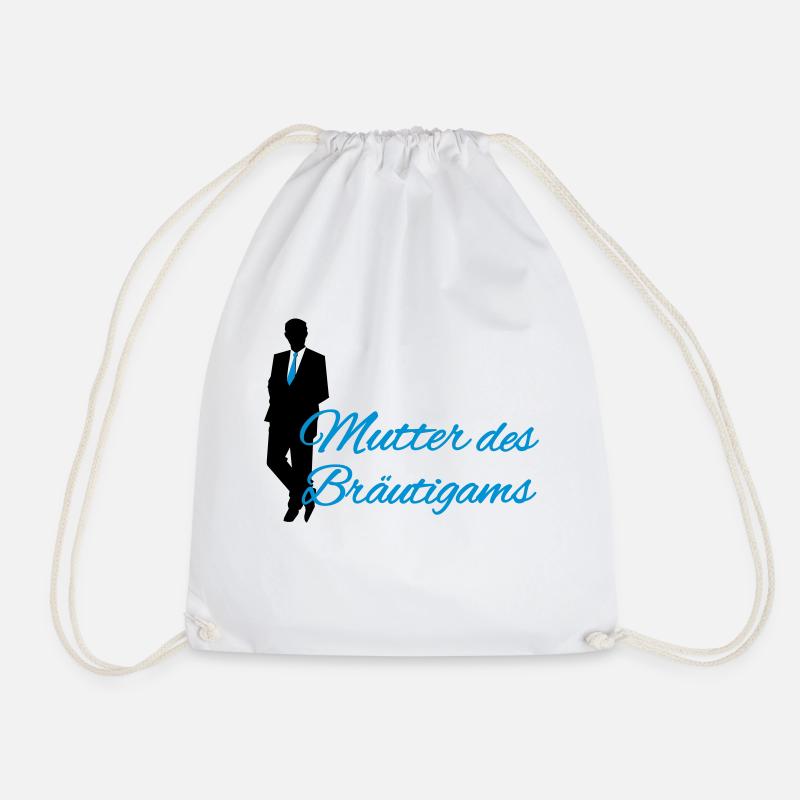 Mutter des Bräutigams - Turnbeutel - Weiß