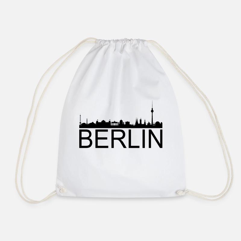 Skyline Berlin - Turnbeutel - Weiß