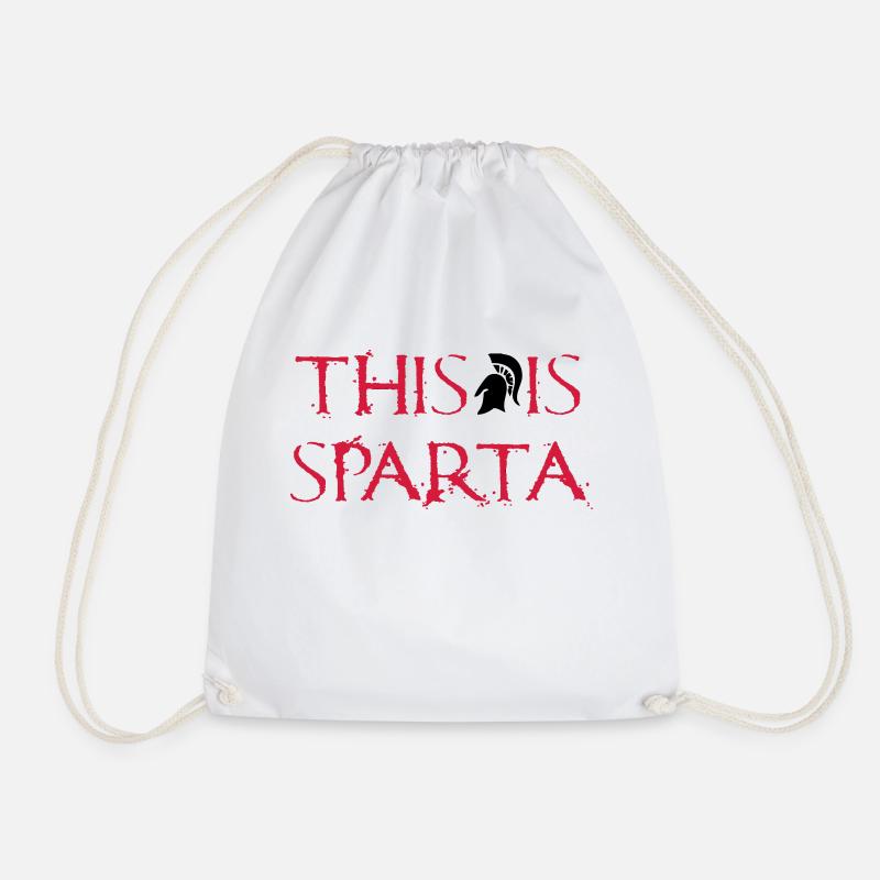 This is Sparta - Turnbeutel - Weiß