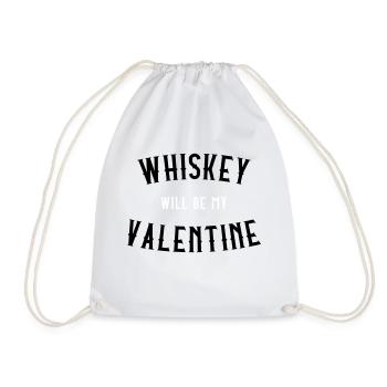 Le whisky sera mon Valentin - Sac de sport léger - blanc - Devant