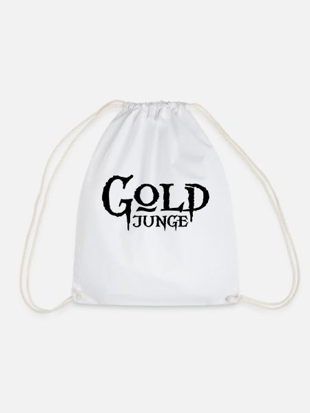 Goldjunge - Turnbeutel - Weiß