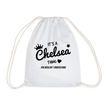 its a chelsea thing you wouldnt understa - Drawstring Bag - white - Front