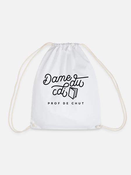 Dame du CDI - Sac de sport léger - blanc