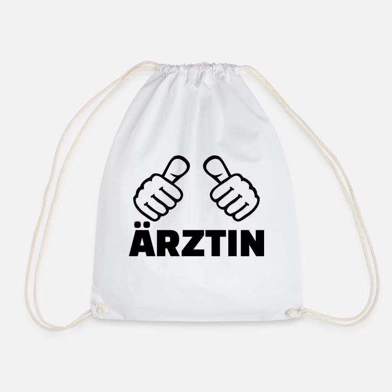 Ärztin - Turnbeutel - Weiß