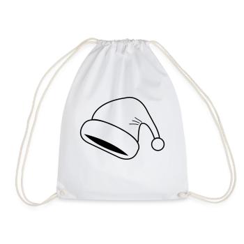 weihnachtsmuetze_001 - Sac de sport léger - blanc - Devant