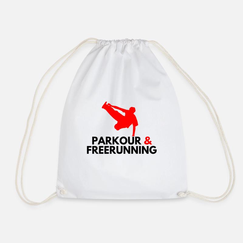 Parkour & Freerunning - Turnbeutel - Weiß