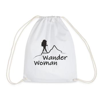 Wander Woman - Turnbeutel - Weiß - Vorne