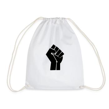 Black Lives Matter Design - Sac de sport léger - blanc - Devant