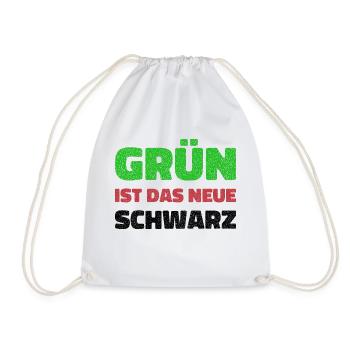 Die Grünen, Bundestagswahl - Turnbeutel - Weiß - Vorne
