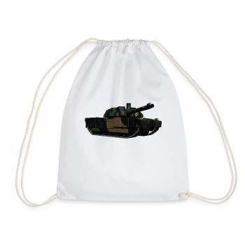 Char d'assaut AMX - Sac de sport léger - blanc - Devant