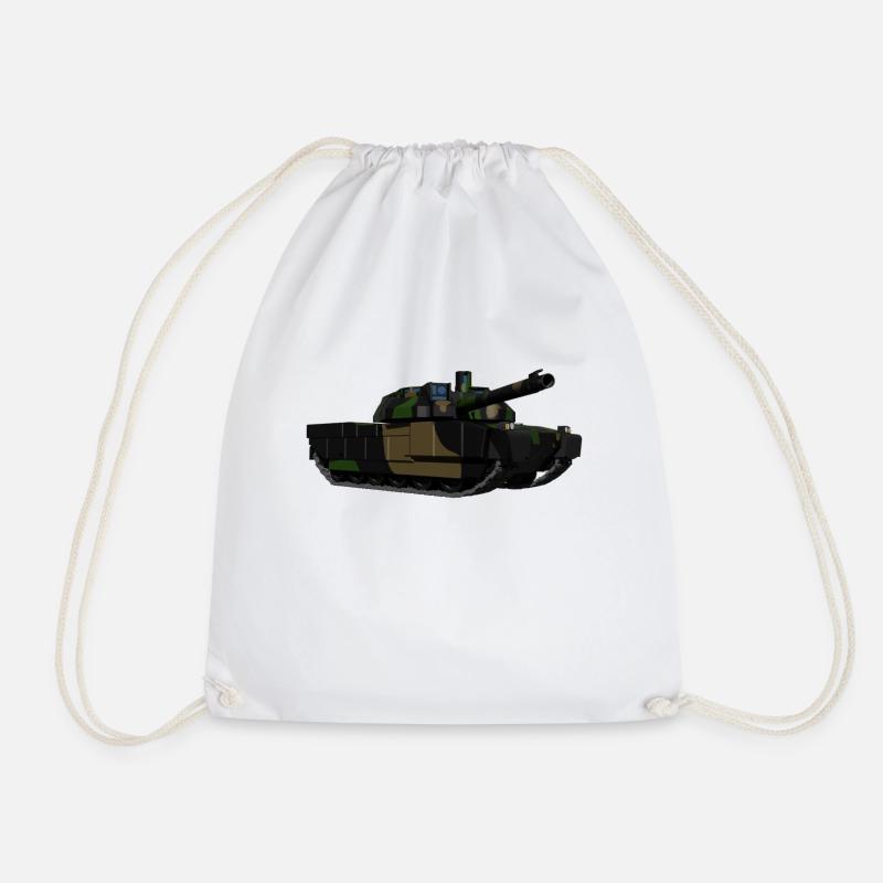 Char d'assaut AMX - Sac de sport léger - blanc
