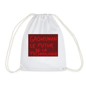Gacheuman le futur de la technologie. - Sac de sport léger - blanc - Devant