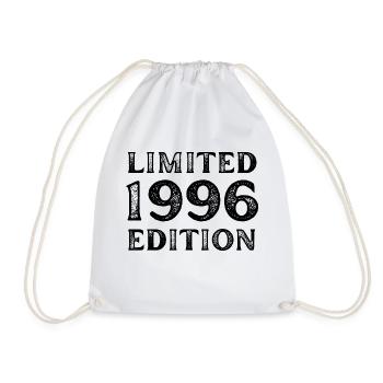 1996 LIMITED EDITION ANNIVERSAIRE METAL FER GRIS - Sac de sport léger - blanc - Devant