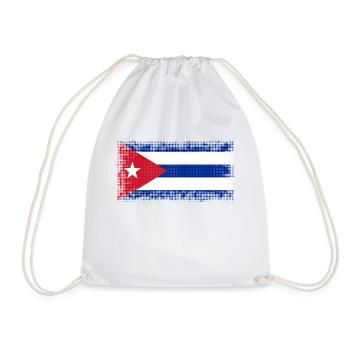 Cuba - Drawstring Bag - white - Front