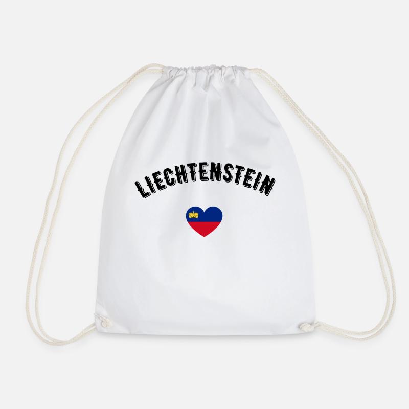 Liechtenstein - Turnbeutel - Weiß
