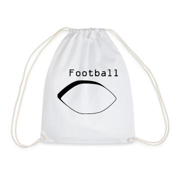 Football4 - Turnbeutel - Weiß - Vorne