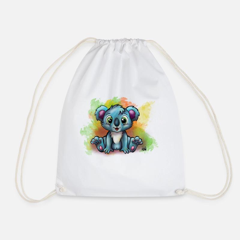 Baby-Koala - Turnbeutel - Weiß