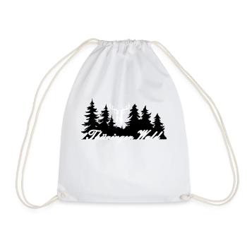 Forêt de Thuringe - Sac de sport léger - blanc - Devant