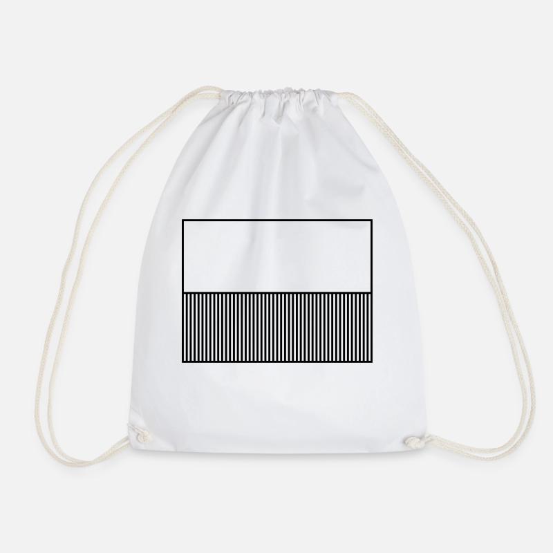 Drapeau Polska - Sac de sport léger - blanc