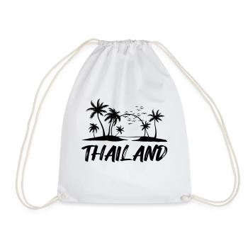 Thaïlande - Sac de sport léger - blanc - Devant