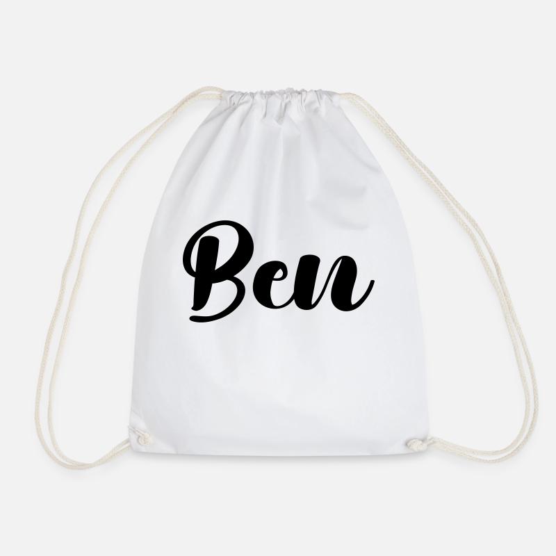 ben - Turnbeutel - Weiß
