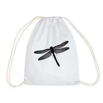 dragonfly - Turnbeutel - Weiß - Vorne