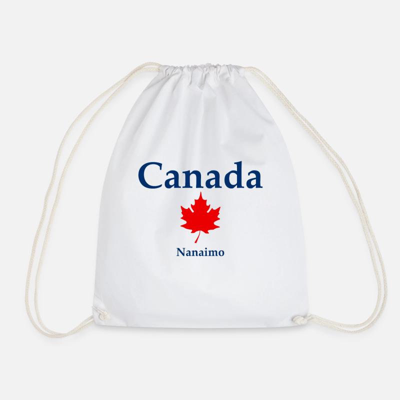 Nanaimo - British Columbia - Canada - Kanada - Turnbeutel - Weiß
