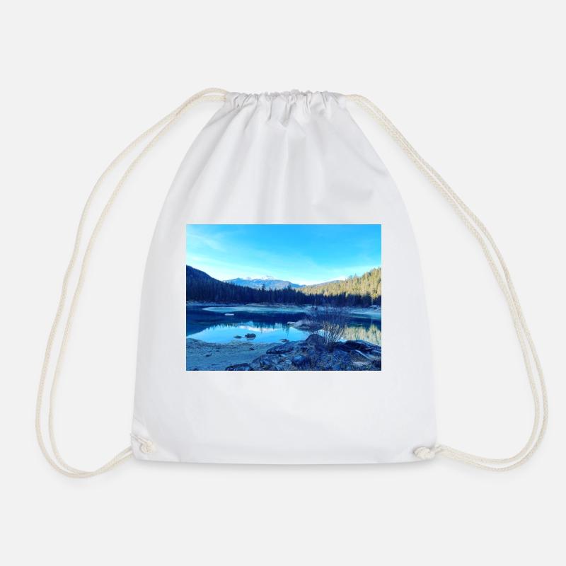 Brine - Drawstring Bag - white
