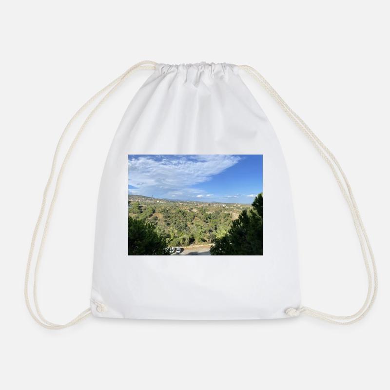 IMG 9605 - Drawstring Bag - white