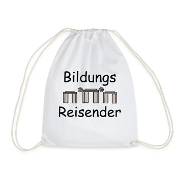 Voyageur éducatif - Sac de sport léger - blanc - Devant