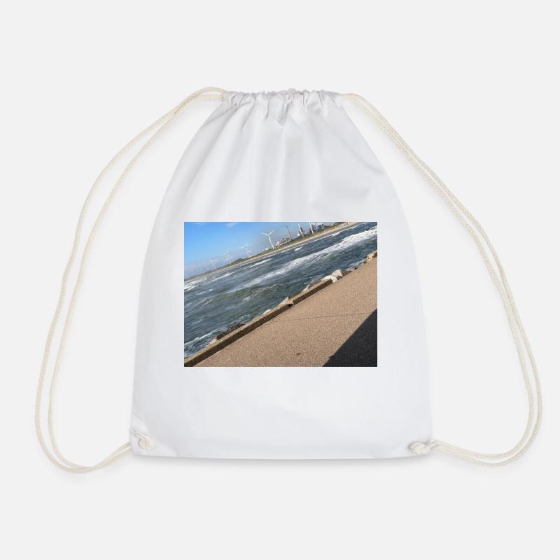 IMG 7264 - Drawstring Bag - white
