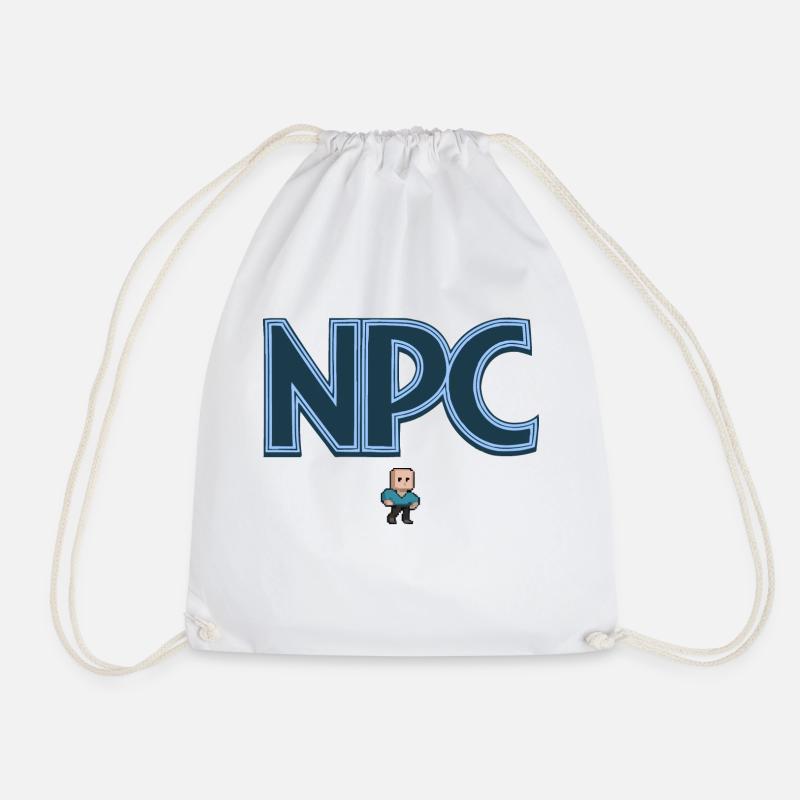 NPC Shirt - Turnbeutel - Weiß