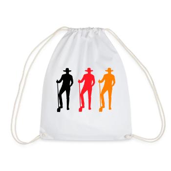 Farmer Colored - Drawstring Bag - white - Front