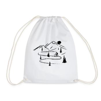 VTT Sports Vélo - Sac de sport léger - blanc - Devant