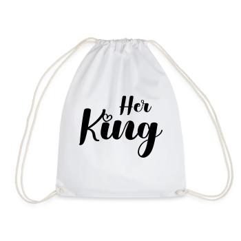 her king - Turnbeutel - Weiß - Vorne