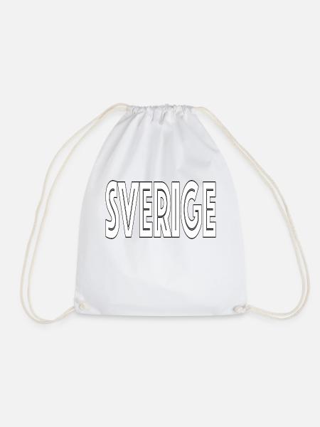 SCHWEDEN - Turnbeutel - Weiß