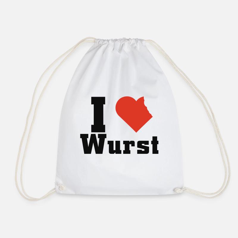 ieatwurst - Turnbeutel - Weiß