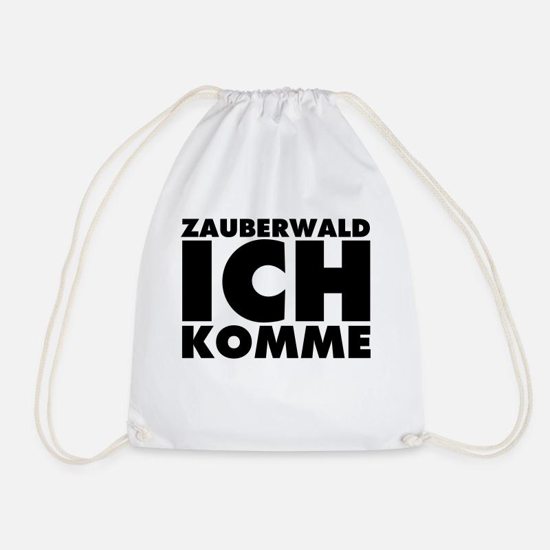 ZAUBERWALD ICH KOMME - Turnbeutel - Weiß